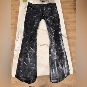 Wornstar men’s 30 flair leg jeans like new